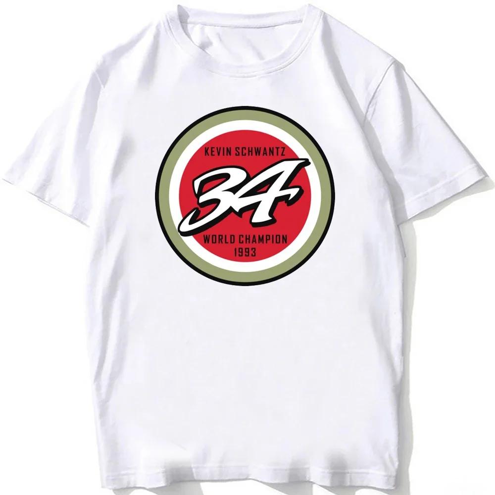 Kevin Schwantz 34 1993 GP 500cc Legend T-Shirt Men Short Sleeve Boy Adventure Sport Casual White Tops Man Motorcycle Rider Tees S
Kevin Schwantz 34 1993 GP 500cc Legend T-Shirt Men Short Sleeve Boy Adventure Sport Casual White Tops Man Motorcycle Rider Tees S
