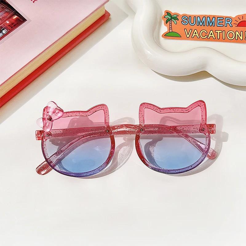 New Children Trendy Goggles Cute Girl Cartoon Cat Sun Eyeglasses Cute Baby For Outdoor Use Shading Fashion Eyeglasses UV Protection 400 Oculos De
New Children Trendy Goggles Cute Girl Cartoon Cat Sun Eyeglasses Cute Baby For Outdoor Use Shading Fashion Eyeglasses UV Protection 400 Oculos De