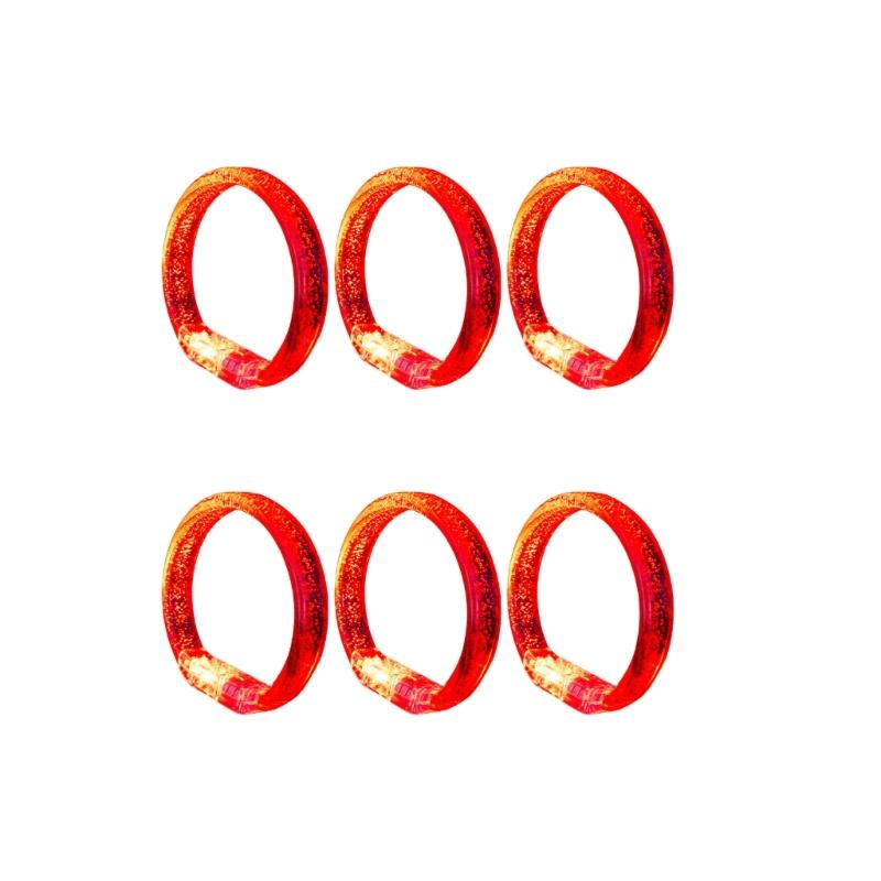 Glowing LED Wristbands Plastic 8x1.3cm Colorful Light for Birthday Celebration and Concerts Children Wrist Decoration красный
Glowing LED Wristbands Plastic 8x1.3cm Colorful Light for Birthday Celebration and Concerts Children Wrist Decoration красный