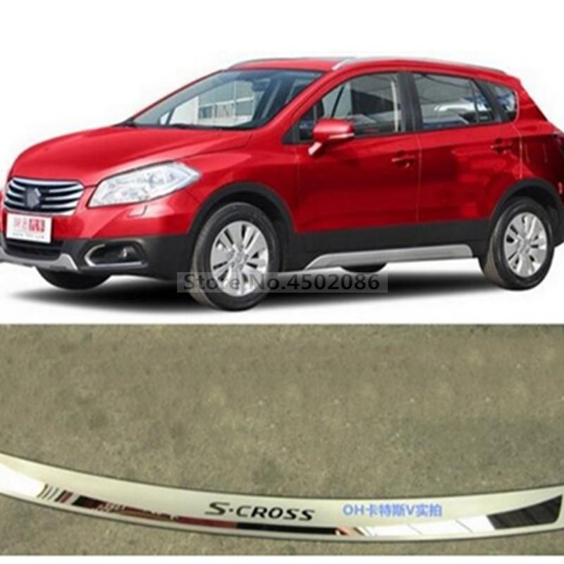 Стайлинг автомобиля для Suzuki 2014 2015 2016 SX4 S-Cross Нержавеющая сталь Задний бампер Накладка на порог
Стайлинг автомобиля для Suzuki 2014 2015 2016 SX4 S-Cross Нержавеющая сталь Задний бампер Накладка на порог