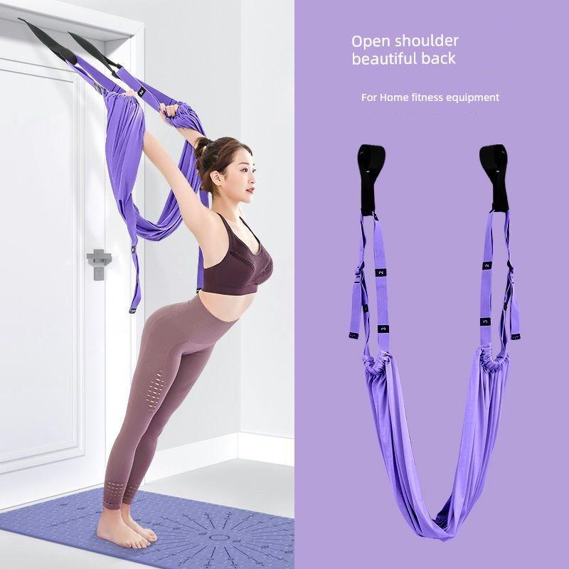 Aerial Yoga Rope Stretch Belt High-End Home Dance Lower Waist One-Word Horse Stretch Band Installation-Free Hanging Door Inverted Rope Elegant Purple-Upgraded Encryption thickened
Aerial Yoga Rope Stretch Belt High-End Home Dance Lower Waist One-Word Horse Stretch Band Installation-Free Hanging Door Inverted Rope Elegant Purple-Upgraded Encryption thickened