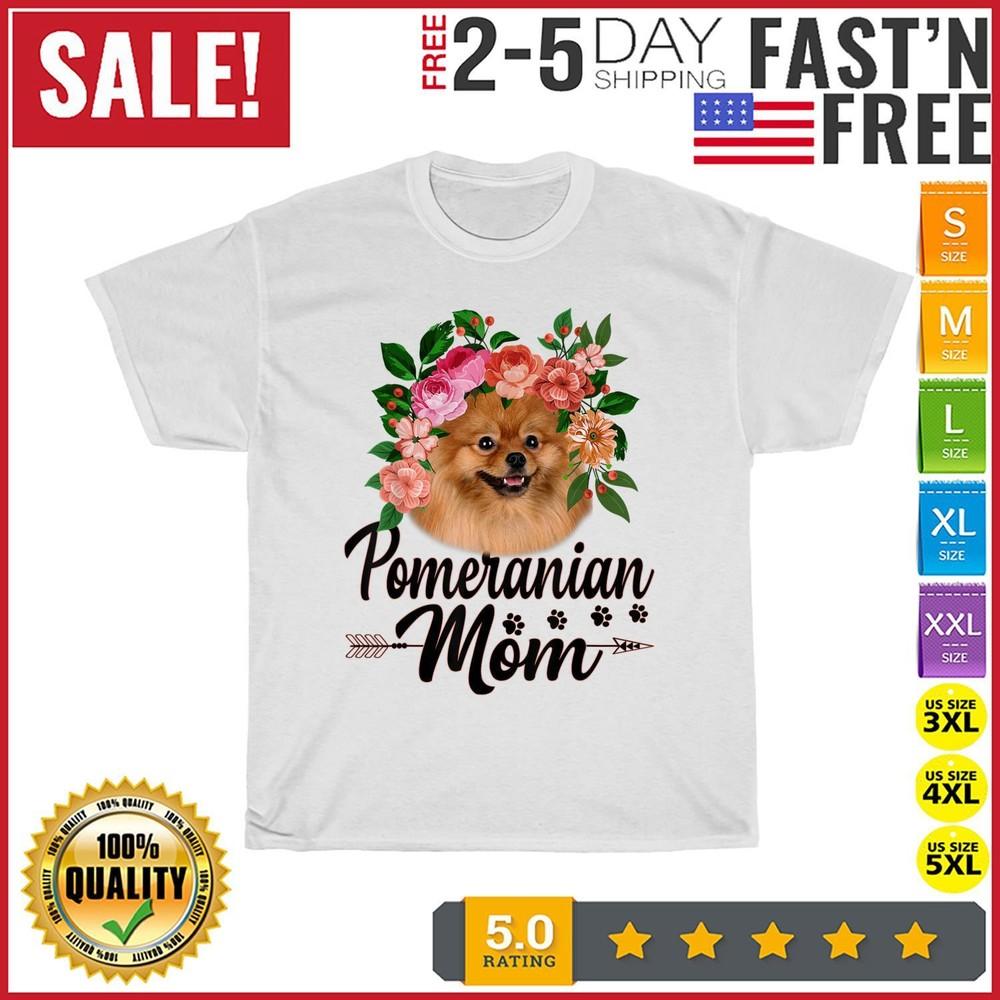 Mens Cute Flowers Pomeranian Graphic Dog Lover Dog Mom Vintage T Shirt Men Women 4XL
Mens Cute Flowers Pomeranian Graphic Dog Lover Dog Mom Vintage T Shirt Men Women 4XL