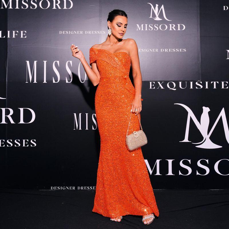 Graduation Gown, Wedding Dress, Long Dress, European and American Style Long Dress, Evening Party Dress New Orange XS
Graduation Gown, Wedding Dress, Long Dress, European and American Style Long Dress, Evening Party Dress New Orange XS