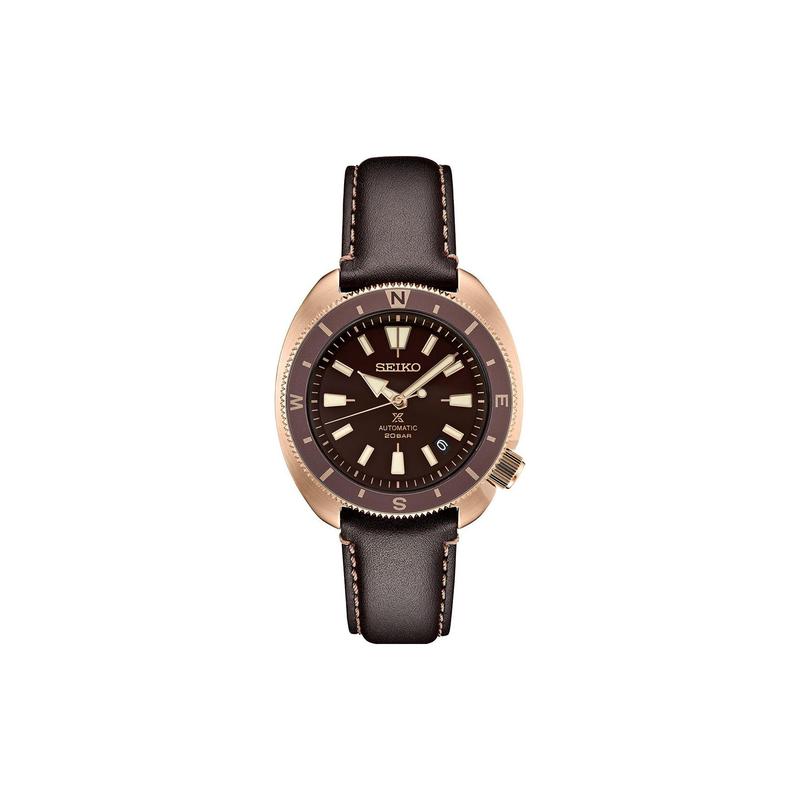 SEIKO 200m waterproof Automatic leather strap men s watch brown dial SRPG18K1 синій
SEIKO 200m waterproof Automatic leather strap men s watch brown dial SRPG18K1 синій