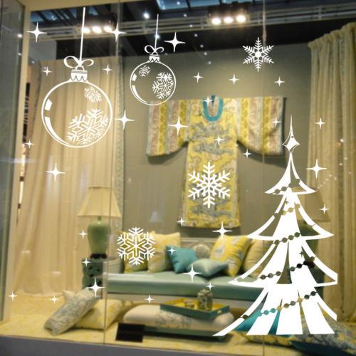 Christmas Merry Tree Baubles Wall Sticker Snowflake Xmas Shop Window Decal Decor
Christmas Merry Tree Baubles Wall Sticker Snowflake Xmas Shop Window Decal Decor