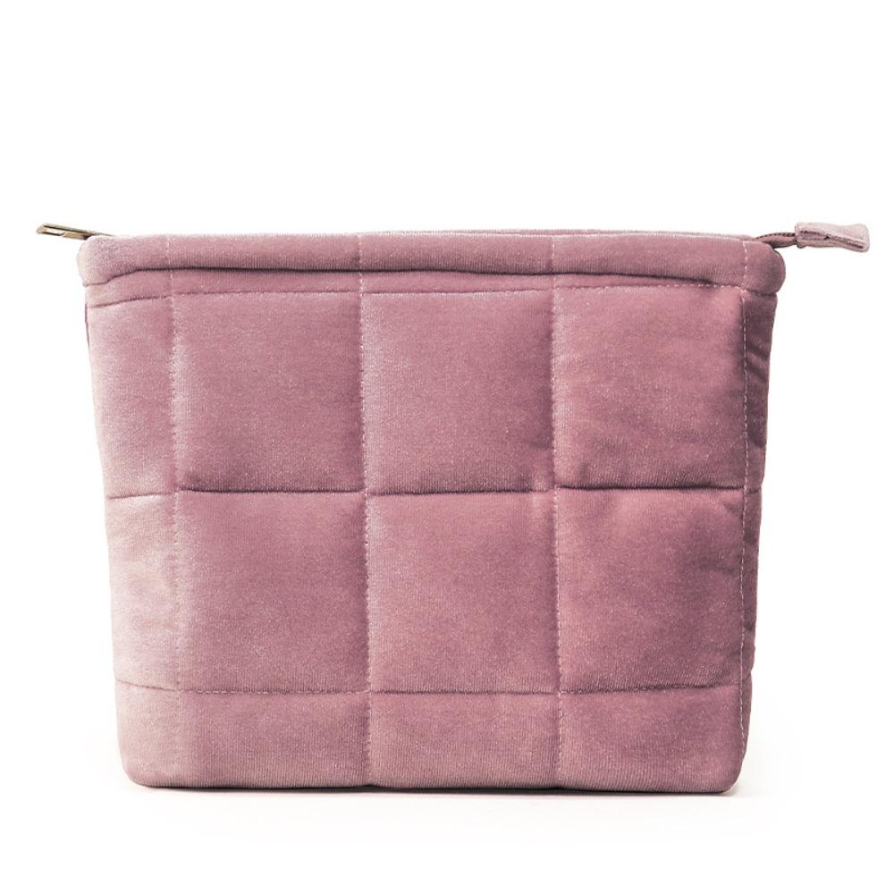 Solid Color Quilted Storage Bag Large Capacity Travel Toiletry Bag Portable Cosmetic Bag рожевий
Solid Color Quilted Storage Bag Large Capacity Travel Toiletry Bag Portable Cosmetic Bag рожевий