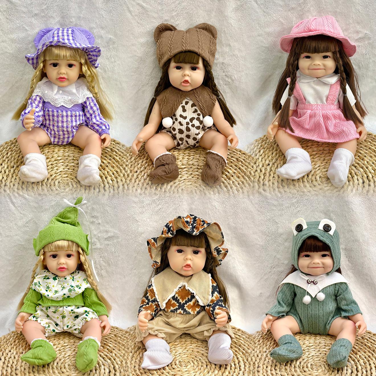Cross-border Explosions Supply In Stock 30CM Simulation Baby Doll Toy Baby Girl Soft Vinyl Rebirth Baby Training 30cm белый/чёрный
Cross-border Explosions Supply In Stock 30CM Simulation Baby Doll Toy Baby Girl Soft Vinyl Rebirth Baby Training 30cm белый/чёрный