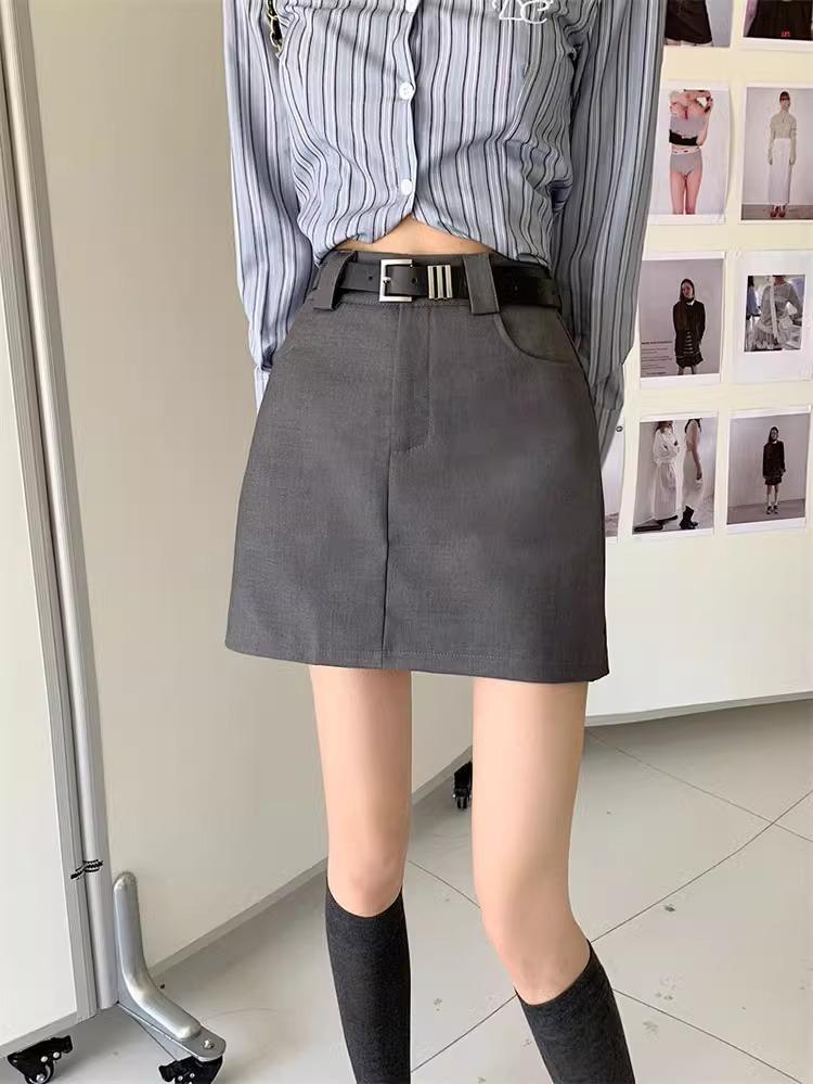 Весенняя женская юбка А-силуэта с высокой талией 2024 года, серая, в американском стиле XL
Весенняя женская юбка А-силуэта с высокой талией 2024 года, серая, в американском стиле XL