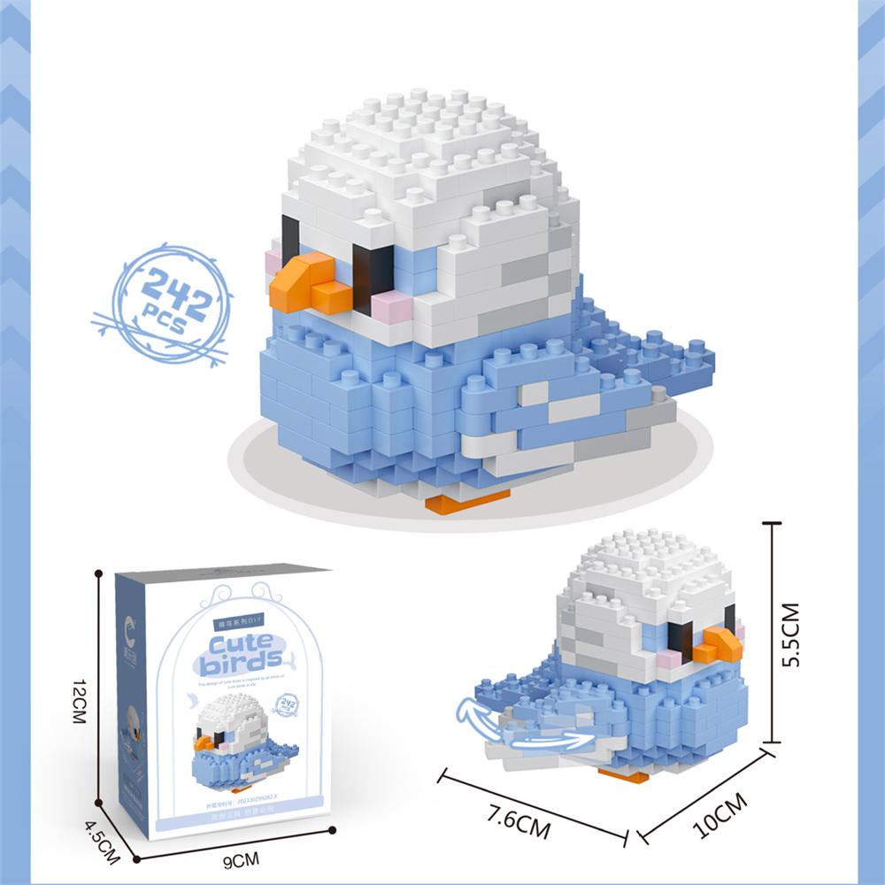 Parrot Bird Small Blocks Building Creative Educational Assembling Playthings For Boys Girls Suitable For Decorate Boys Toys Kid NO BOX
Parrot Bird Small Blocks Building Creative Educational Assembling Playthings For Boys Girls Suitable For Decorate Boys Toys Kid NO BOX