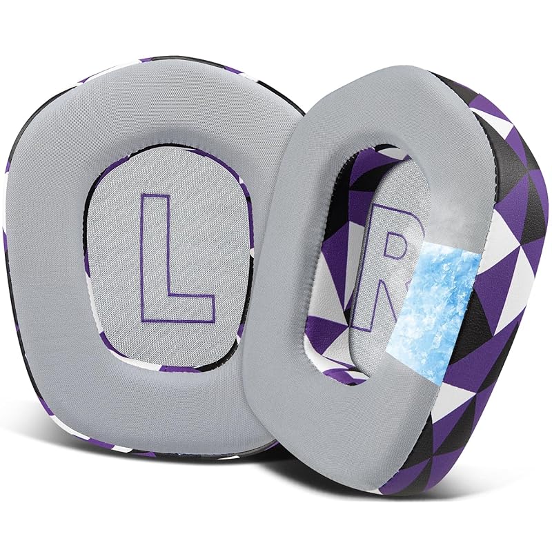 SOULWIT cooling gel ear pads Logicool G733 G535 G335 Lightspeed Wireless gaming headset for exchange pad durable ice silk fabric ear cushion high
SOULWIT cooling gel ear pads Logicool G733 G535 G335 Lightspeed Wireless gaming headset for exchange pad durable ice silk fabric ear cushion high