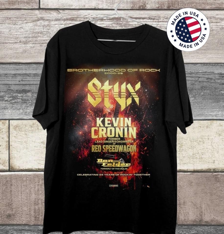 NEW Styx Band Tour Brother Hood Of Rock 2025 Unisex T Shirt Full Size S-5XL Unisex T-Shirt XXXL
NEW Styx Band Tour Brother Hood Of Rock 2025 Unisex T Shirt Full Size S-5XL Unisex T-Shirt XXXL
