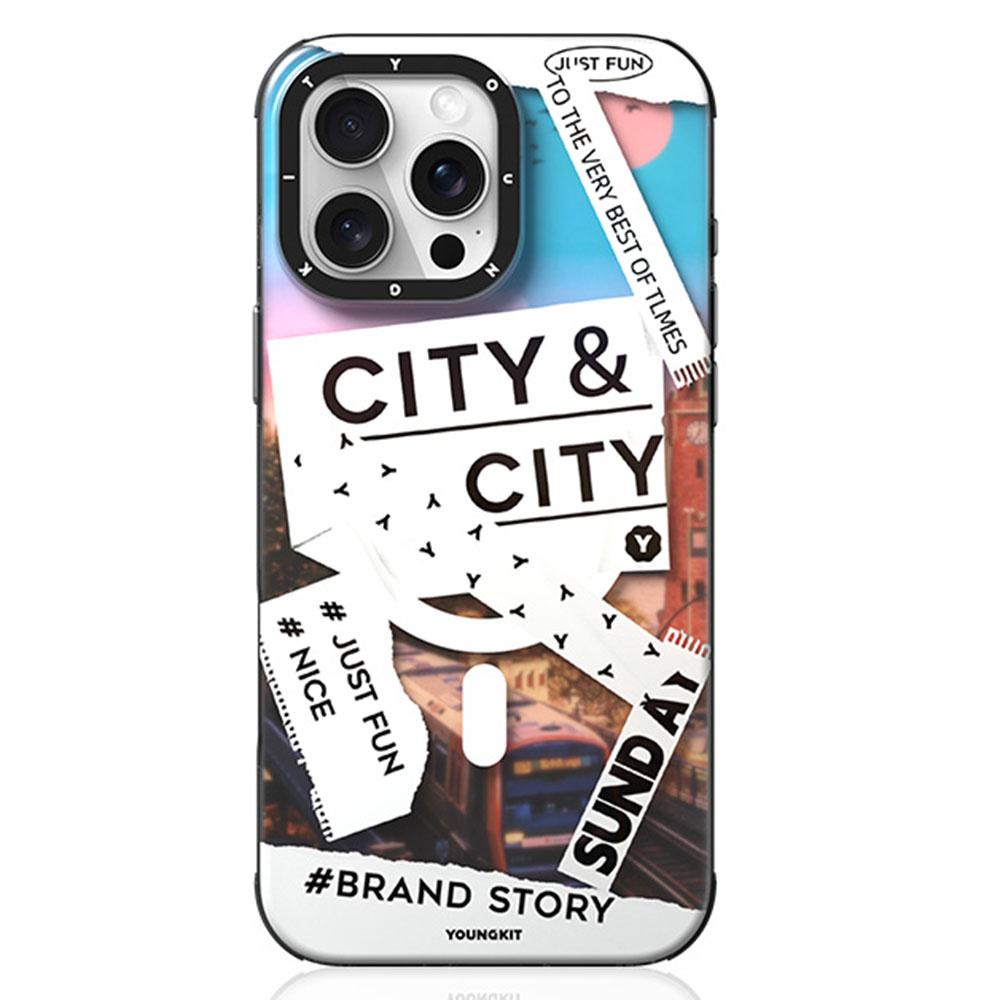 YOUNGKIT City Series for iPhone 16 Pro Magnetic Case Shockproof IMD TPU Phone Cover Time
YOUNGKIT City Series for iPhone 16 Pro Magnetic Case Shockproof IMD TPU Phone Cover Time