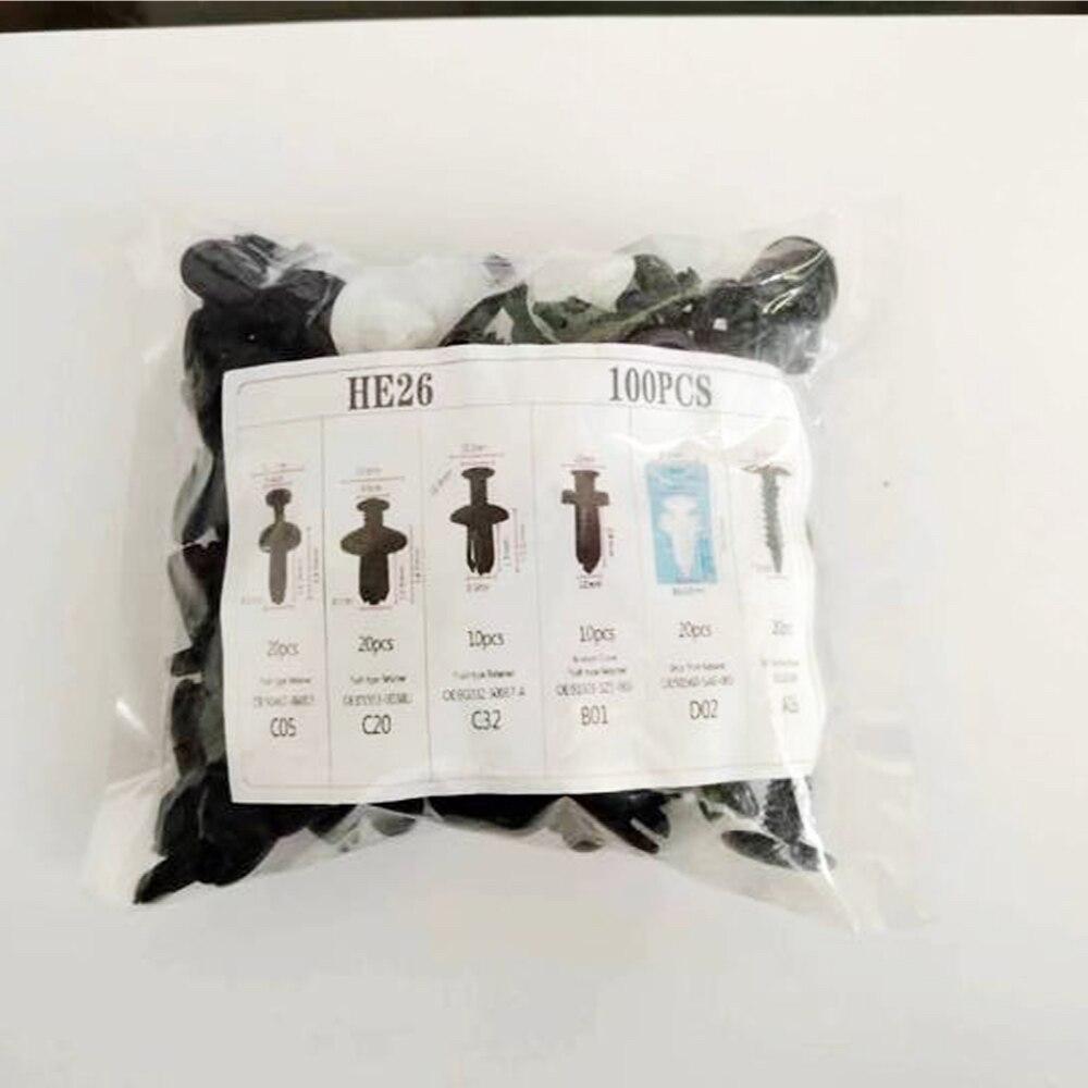 100 шт., комплект автозастежек, заклепки для крыльев, зажимы для кузова автомобиля, фиксатор, заклепка, бампер, дверная обшивка, панель, фиксатор, автомобильные зажимы
100 шт., комплект автозастежек, заклепки для крыльев, зажимы для кузова автомобиля, фиксатор, заклепка, бампер, дверная обшивка, панель, фиксатор, автомобильные зажимы