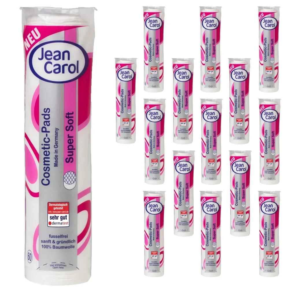 Jean Carol German Super Soft Cotton Pads 60 pcs x 15 packs
Jean Carol German Super Soft Cotton Pads 60 pcs x 15 packs