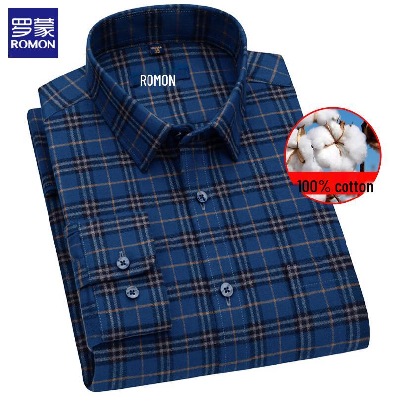Luomeng Men s Long-Sleeve Pure Cotton Business Casual Shirt 41
Luomeng Men s Long-Sleeve Pure Cotton Business Casual Shirt 41