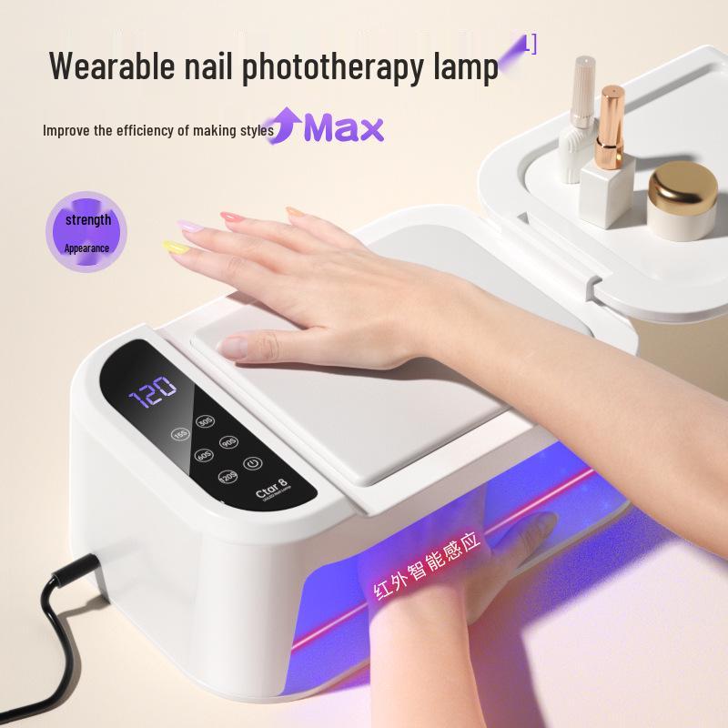 Xiaoying High-Power Wearable Nail Art Lamp - Fast-Drying LED Gel Polish Dryer, Gentle on Skin
Xiaoying High-Power Wearable Nail Art Lamp - Fast-Drying LED Gel Polish Dryer, Gentle on Skin