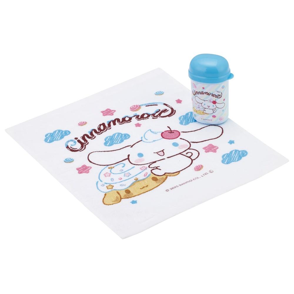 Skater Oshibori Set with Case Made in Japan Sanrio Cinnamoroll Fancy Snacks Weets Girls OA4-A
Skater Oshibori Set with Case Made in Japan Sanrio Cinnamoroll Fancy Snacks Weets Girls OA4-A