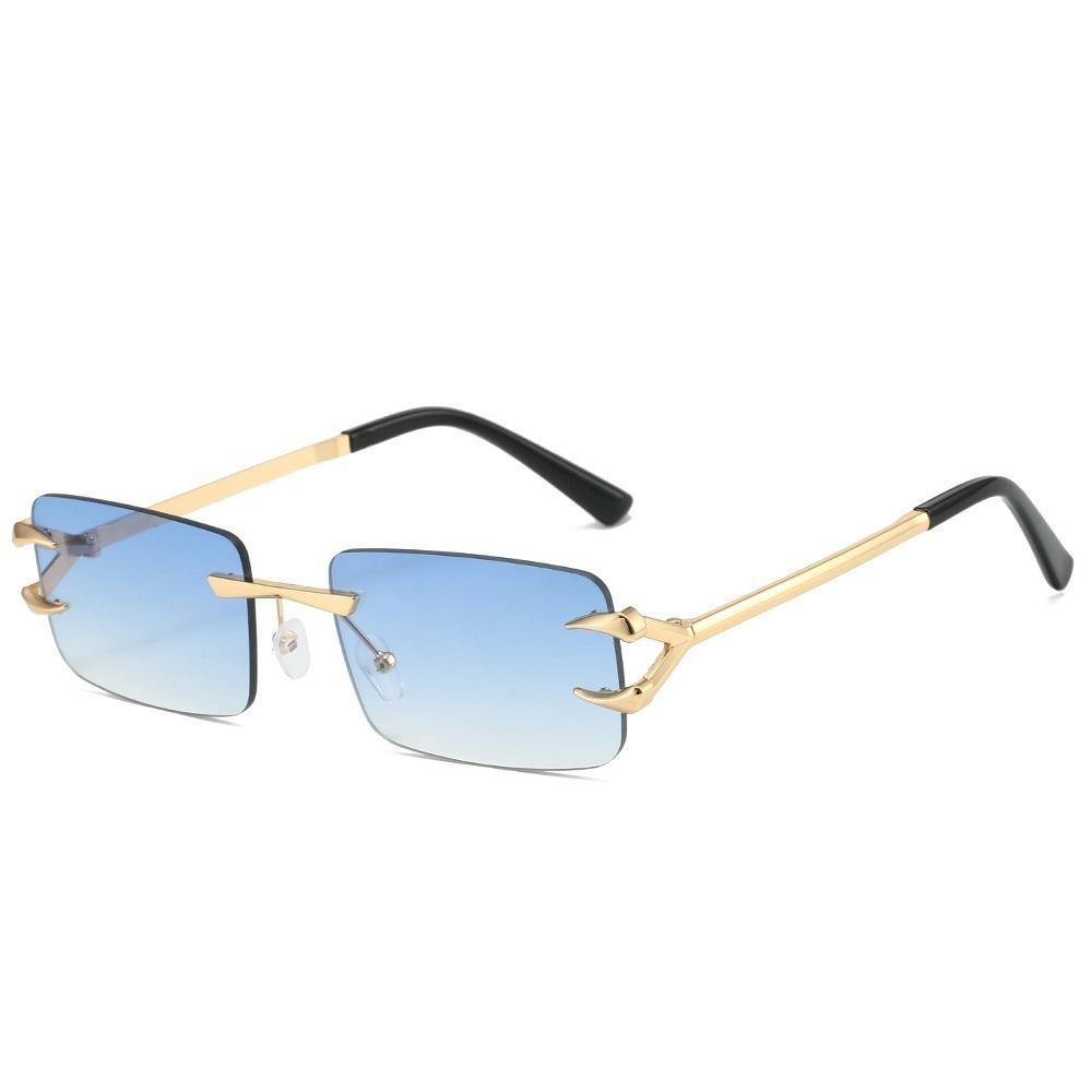 New Frameless Sunglasses Fashionable and Simple Square Frameless Ocean Colored Sunglasses
New Frameless Sunglasses Fashionable and Simple Square Frameless Ocean Colored Sunglasses