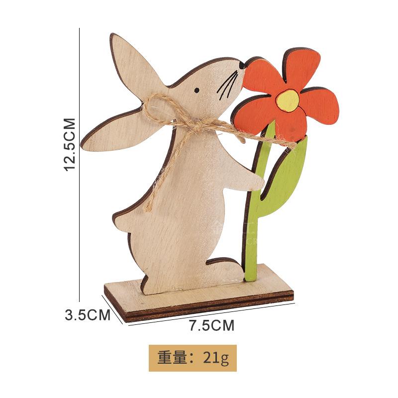 2025 Easter Wooden Rabbit Ornaments Standing Bunny with Flower for Spring Easter Party Home Table Decoration DIY Crafts Supplies
2025 Easter Wooden Rabbit Ornaments Standing Bunny with Flower for Spring Easter Party Home Table Decoration DIY Crafts Supplies