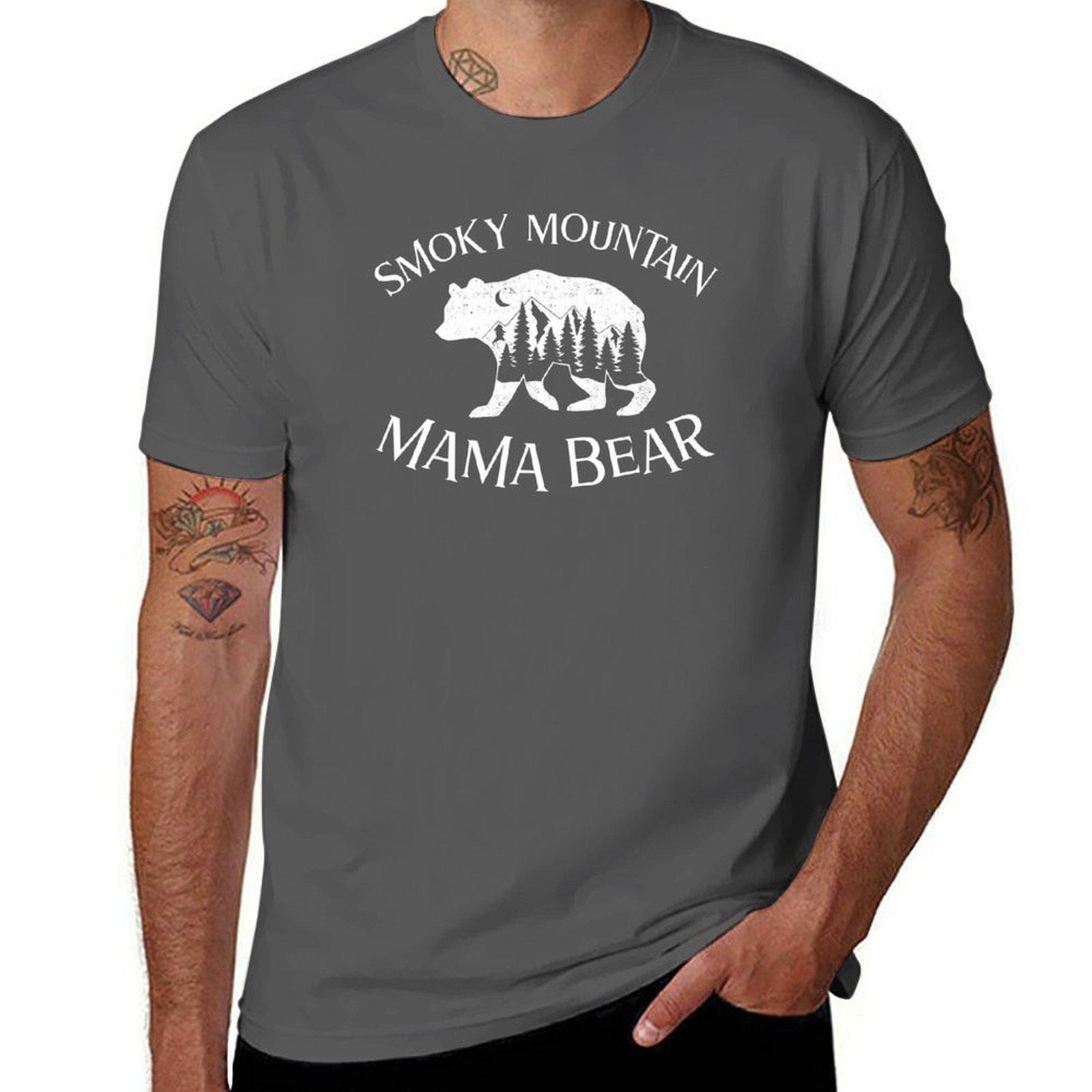 Smoky Mountain Mama Bear T-Shirt men t shirt cotton 100% t shirts designer mens graphic t shirts T-Shirt 4XL
Smoky Mountain Mama Bear T-Shirt men t shirt cotton 100% t shirts designer mens graphic t shirts T-Shirt 4XL