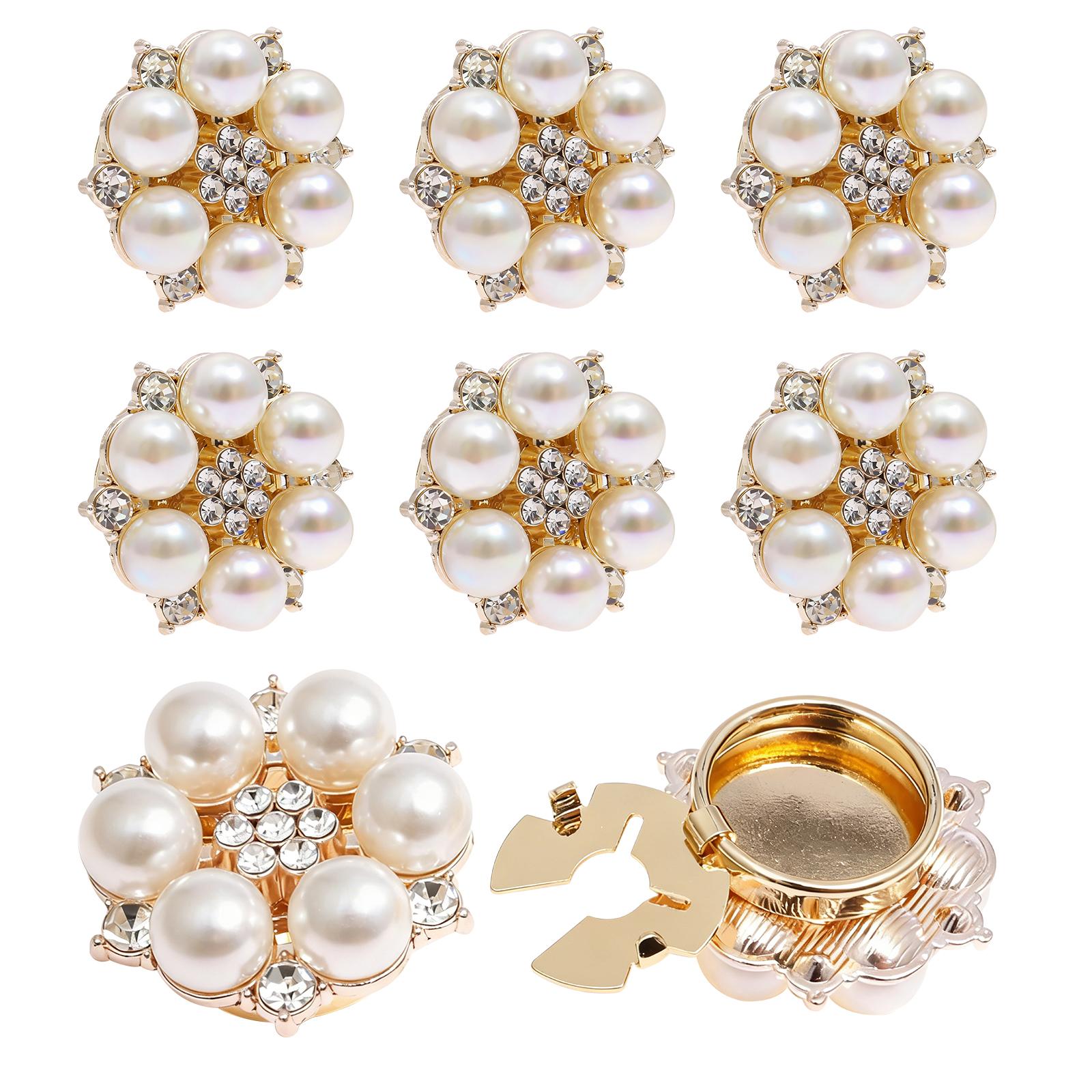8Pcs Faux Pearl Rhinestone Button Cover Removable Mini Decorative Shirt Button Cover DIY Clothing Decor for Blouse Shirt Suit
8Pcs Faux Pearl Rhinestone Button Cover Removable Mini Decorative Shirt Button Cover DIY Clothing Decor for Blouse Shirt Suit