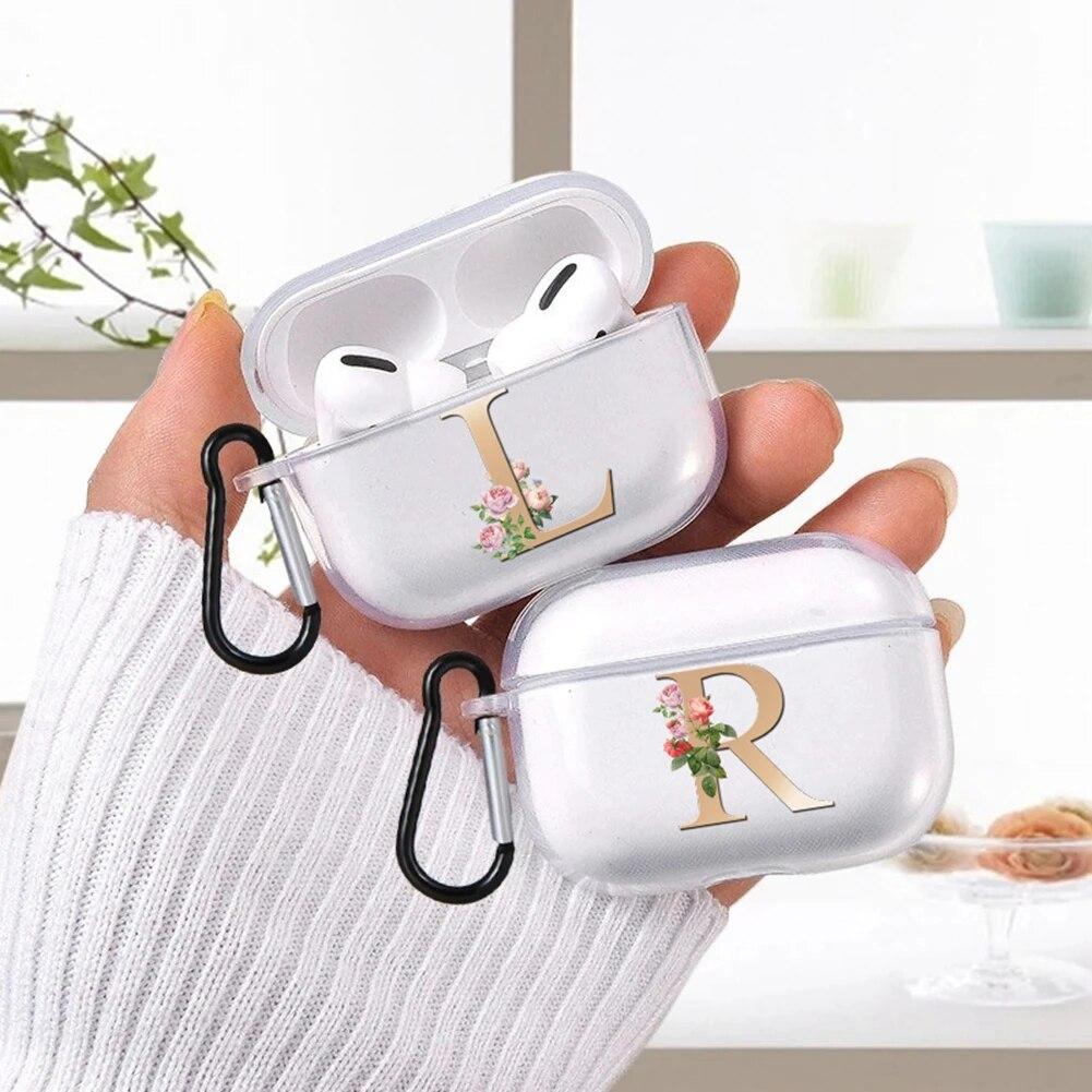 Прозрачный цветочный чехол с начальной буквой AZ для Apple Airpods Pro, противоударная защита, Air Pods Pro, коробка для наушников, мягкий силиконовый чехол, защитные задние корпуса A
Прозрачный цветочный чехол с начальной буквой AZ для Apple Airpods Pro, противоударная защита, Air Pods Pro, коробка для наушников, мягкий силиконовый чехол, защитные задние корпуса A