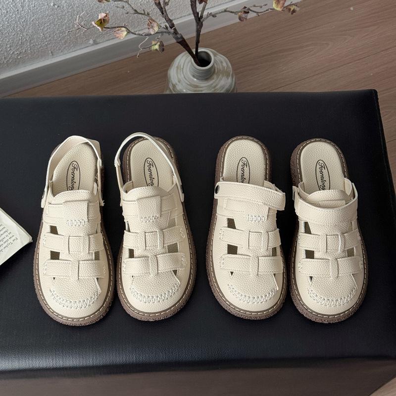 Baotou cool slippers women s new summer outer wear thick-soled two and a half slippers summer soft-soled beach slippers 35
Baotou cool slippers women s new summer outer wear thick-soled two and a half slippers summer soft-soled beach slippers 35