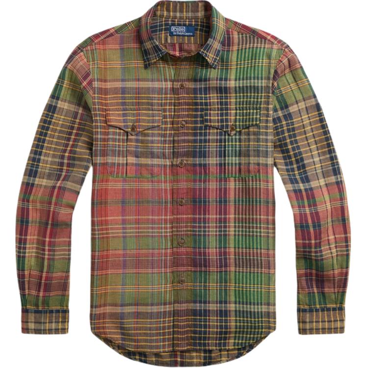 Polo Ralph Lauren SS25 Длинный рукав рубашка на пуговицах в клетку Мужские рубашки многоцветные MNPOWOV16824010-300 M
Polo Ralph Lauren SS25 Длинный рукав рубашка на пуговицах в клетку Мужские рубашки многоцветные MNPOWOV16824010-300 M
