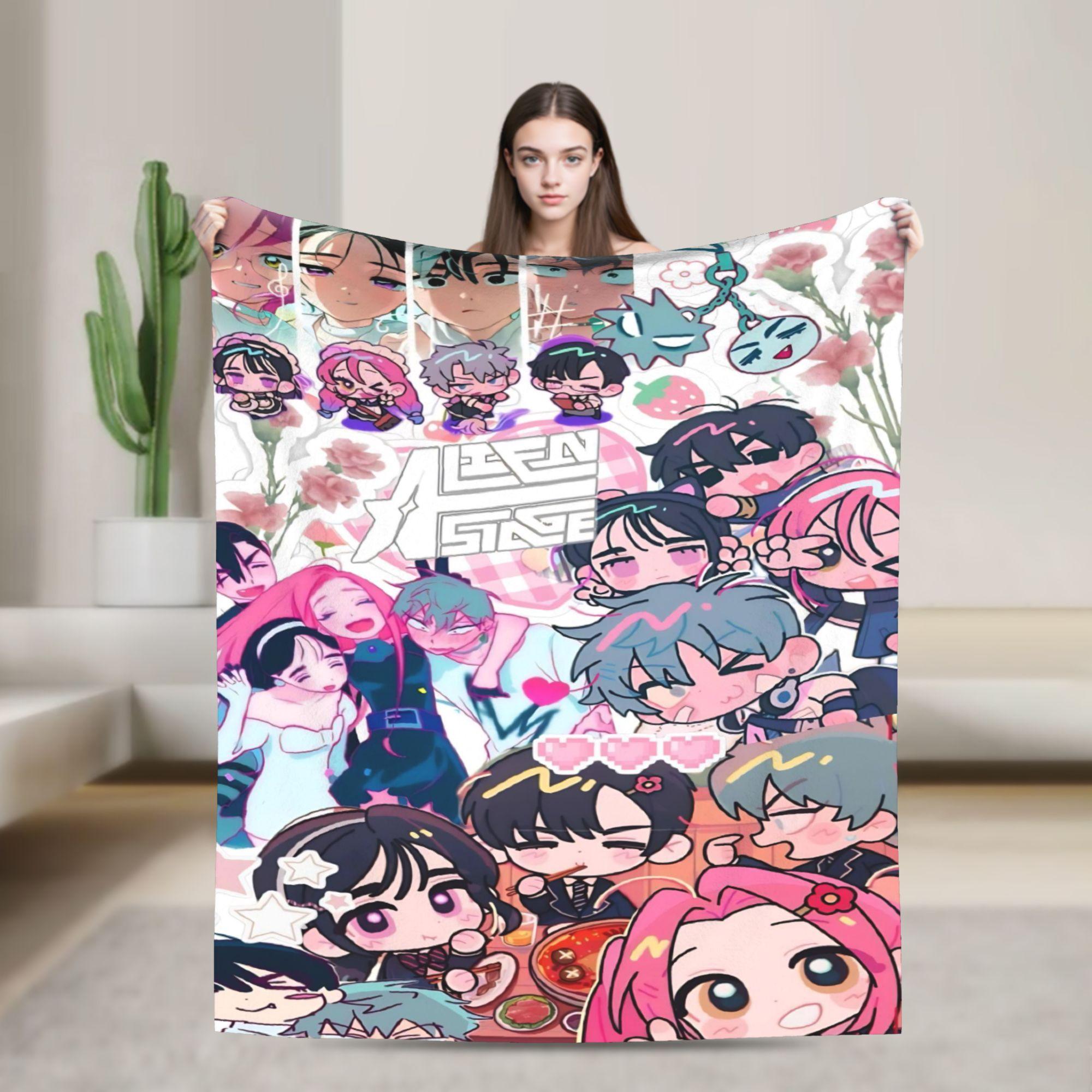 Alien Stage Anime Scene Poster Blanket Warm Soft Pattern Plush Throw Blanket For Couch Bed Flannel Bedspread Bed Cover 75x100cm (30x40inch)
Alien Stage Anime Scene Poster Blanket Warm Soft Pattern Plush Throw Blanket For Couch Bed Flannel Bedspread Bed Cover 75x100cm (30x40inch)