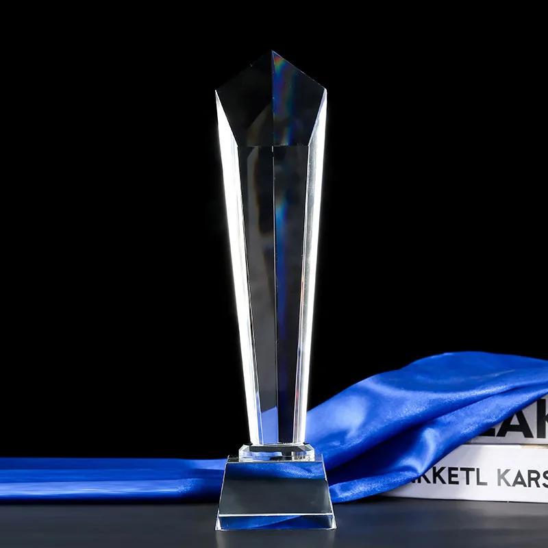 Customized Transparent Crystal Trophy, Column Sculpture, Glass Decoration, Competition, Activities, Awards, Home Decoration, 1Pc 23CM
Customized Transparent Crystal Trophy, Column Sculpture, Glass Decoration, Competition, Activities, Awards, Home Decoration, 1Pc 23CM