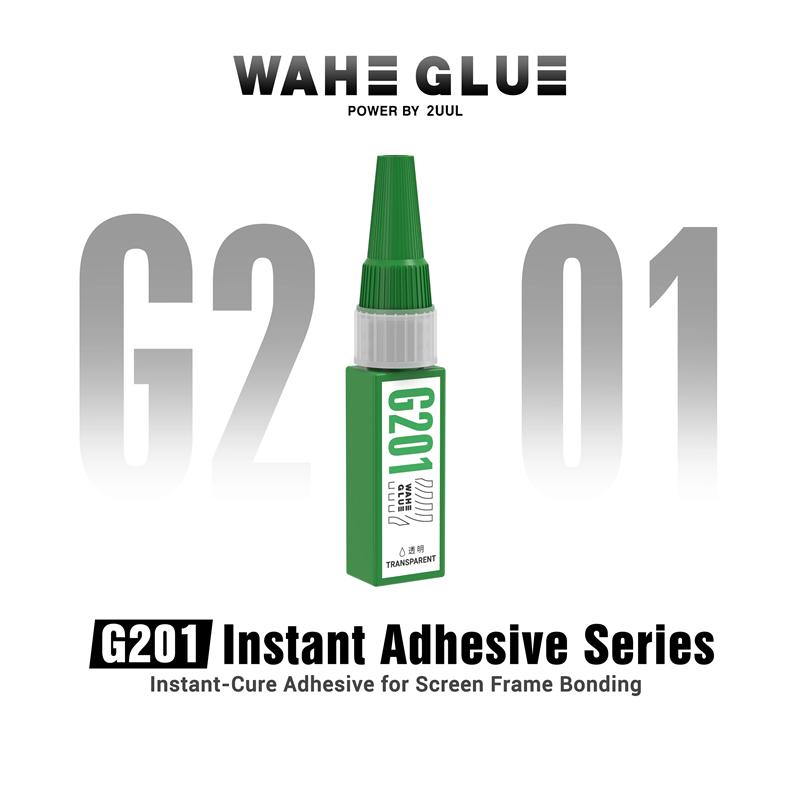 2UUL WAHE G201 G202 20ML Transparent/Black Instant Adhesive Series Glue for LCD Screen & Middle Frame Bonding Adhesive
2UUL WAHE G201 G202 20ML Transparent/Black Instant Adhesive Series Glue for LCD Screen & Middle Frame Bonding Adhesive