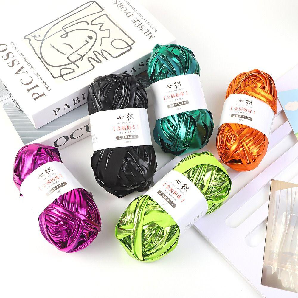 25M Faux Leather Yarn Shiny Crochet Yarn for Bags, Cushions & Carpets рожевий червоний колір
25M Faux Leather Yarn Shiny Crochet Yarn for Bags, Cushions & Carpets рожевий червоний колір