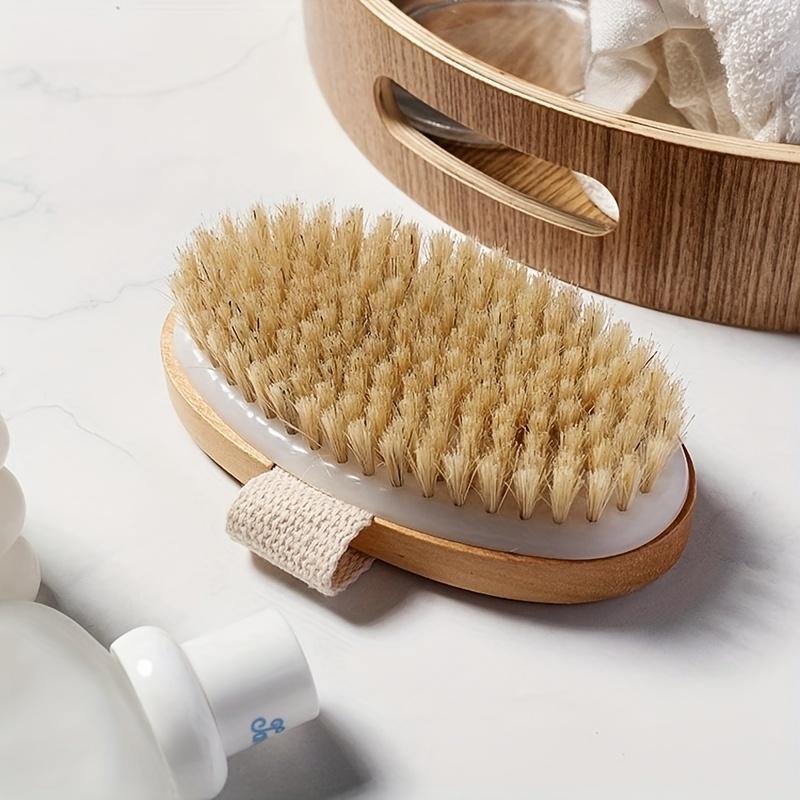1PC High-quality natural soft and dense bristles Body brush Gentle exfoliating SPA Bath Massager for dry and wet skin, handheld wood design
1PC High-quality natural soft and dense bristles Body brush Gentle exfoliating SPA Bath Massager for dry and wet skin, handheld wood design