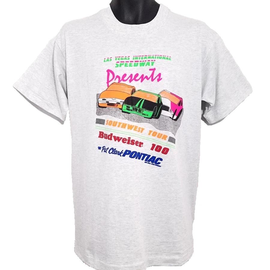 Vintage Las Vegas Speedway T Shirt Mens Size Large 90s Budweiser NASCAR USA S
Vintage Las Vegas Speedway T Shirt Mens Size Large 90s Budweiser NASCAR USA S
