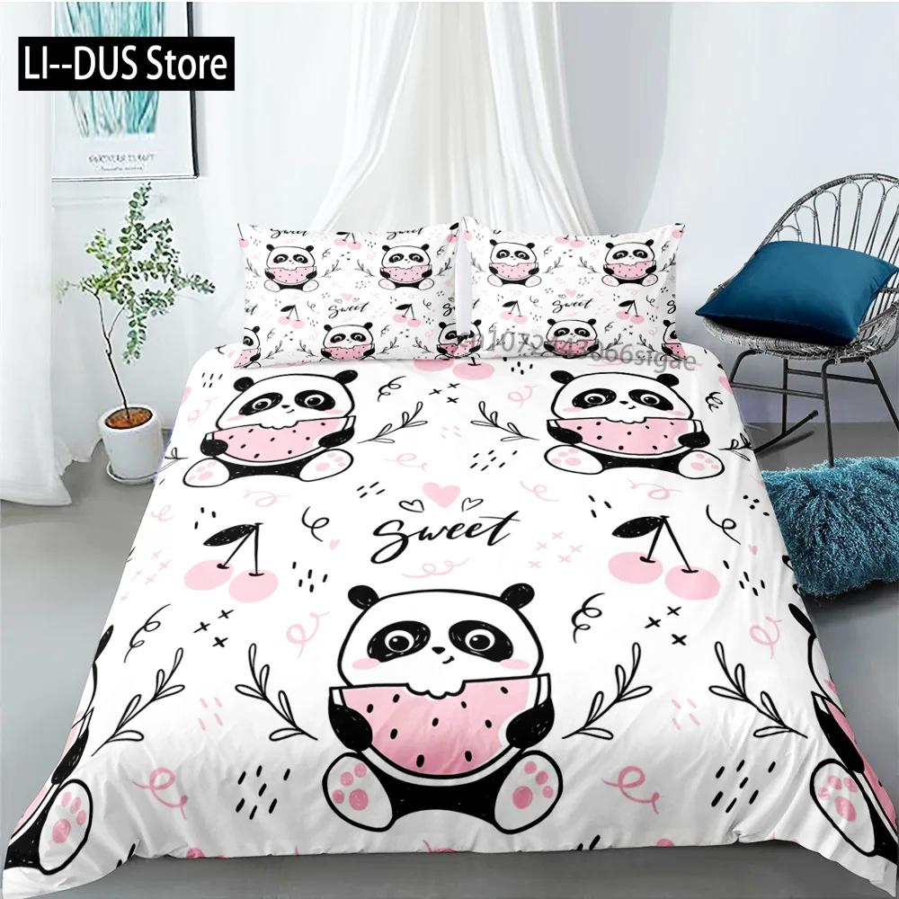 Cartoon Cute Panda Bedding Sets Child Kids Covers Boys Creative Bed Duvet Cover with Pillowcase for Teens King Size Bedding Set EU single(135x200cm)
Cartoon Cute Panda Bedding Sets Child Kids Covers Boys Creative Bed Duvet Cover with Pillowcase for Teens King Size Bedding Set EU single(135x200cm)