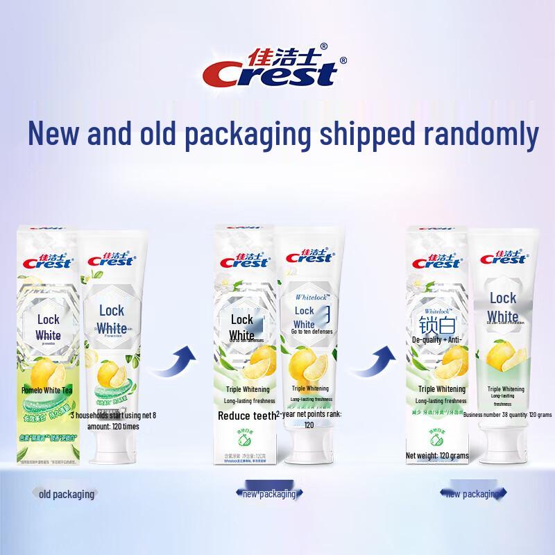 Crest Whitening Toothpaste
Crest Whitening Toothpaste