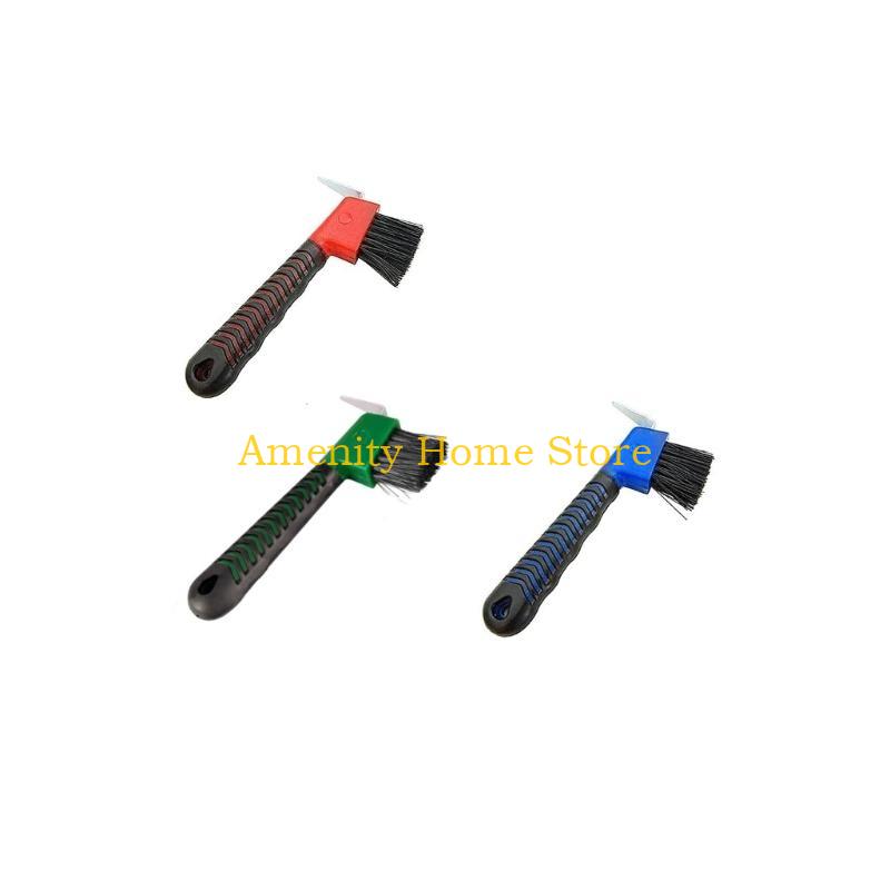 F26C Compacts Portable Horse Hoof Scrapers and Brush Set Easy to Carry in Saddles Bags Durability Horse Grooming Tool
F26C Compacts Portable Horse Hoof Scrapers and Brush Set Easy to Carry in Saddles Bags Durability Horse Grooming Tool