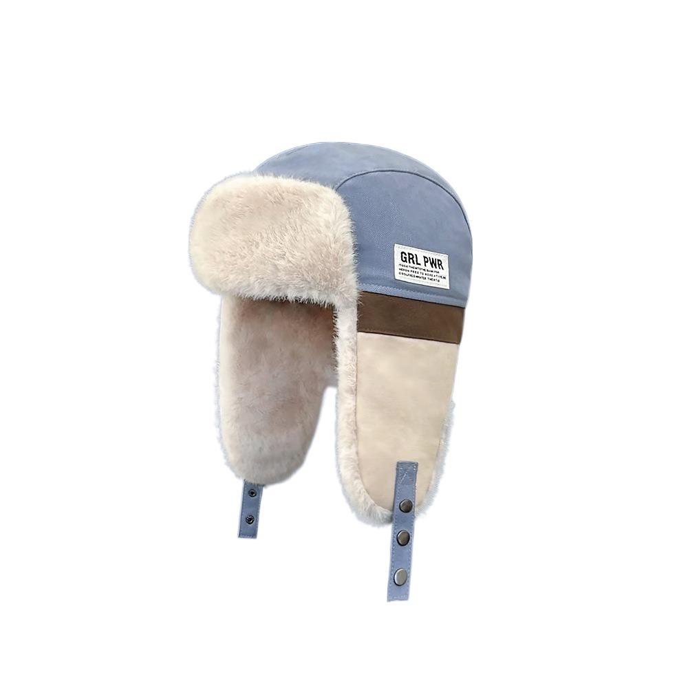 Color Splicing Lei Feng Hat Plush Earflap Cap Casual Skiing Pilot Hat Women
Color Splicing Lei Feng Hat Plush Earflap Cap Casual Skiing Pilot Hat Women