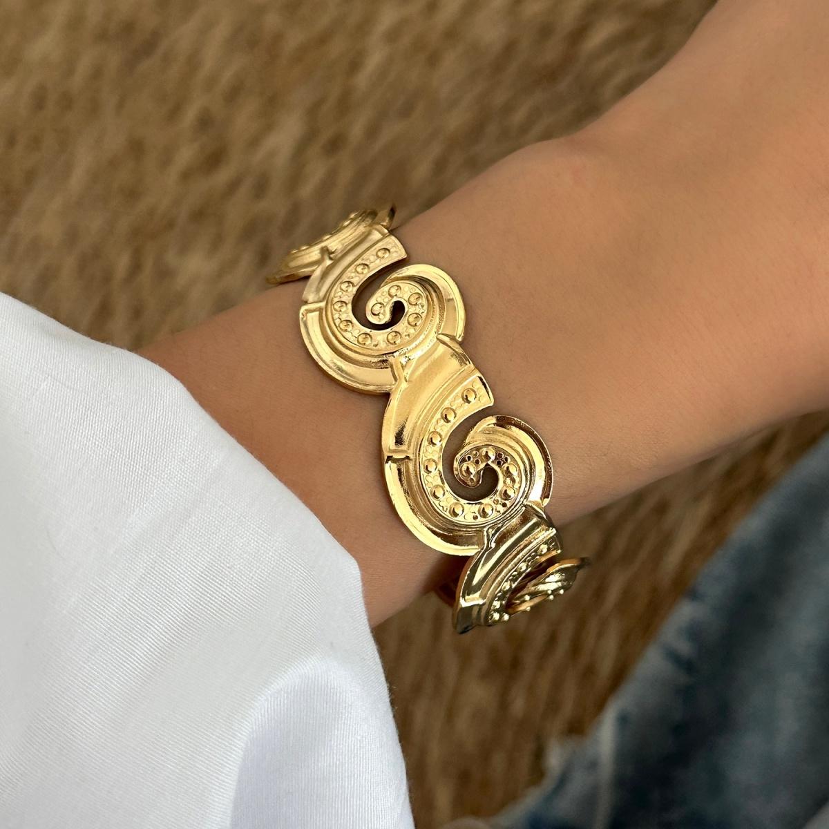 Stainless Steel Spiral Conch Cuff Bracelets For Women Men Punk Summer Crab Fish Starfish Turtle Lobster Bangles Beach Jewelry
Stainless Steel Spiral Conch Cuff Bracelets For Women Men Punk Summer Crab Fish Starfish Turtle Lobster Bangles Beach Jewelry