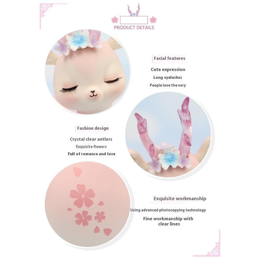 2573 Nordic Style Deer Figurine Ornament Cute Resin Figure Crafts for Home/Office Decor 5A
2573 Nordic Style Deer Figurine Ornament Cute Resin Figure Crafts for Home/Office Decor 5A
