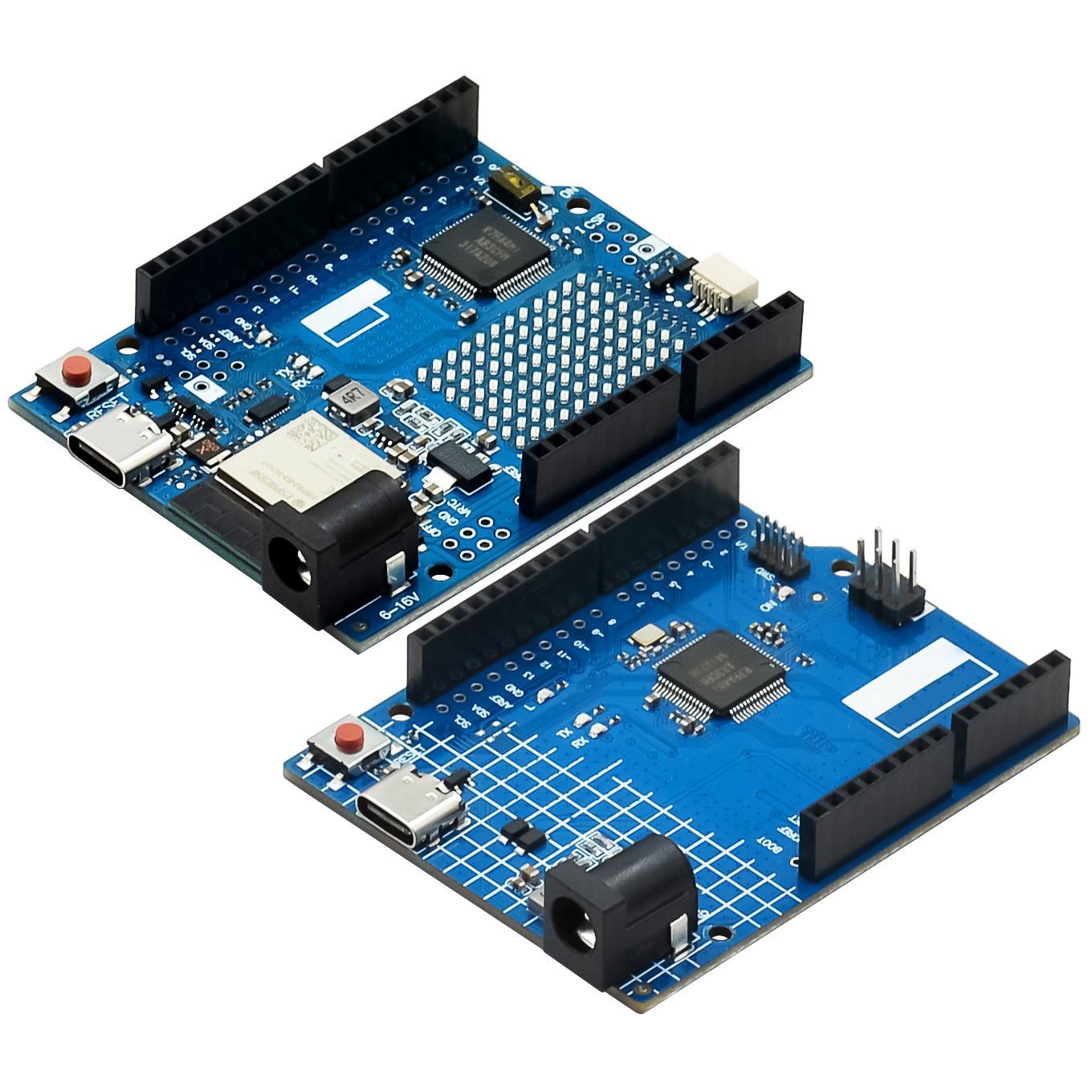 For Arduino UNO R4 Minima ESP32-S3 Type-C USB board WIFI Edition Development Board Compatible Programming Learning Controlle
For Arduino UNO R4 Minima ESP32-S3 Type-C USB board WIFI Edition Development Board Compatible Programming Learning Controlle