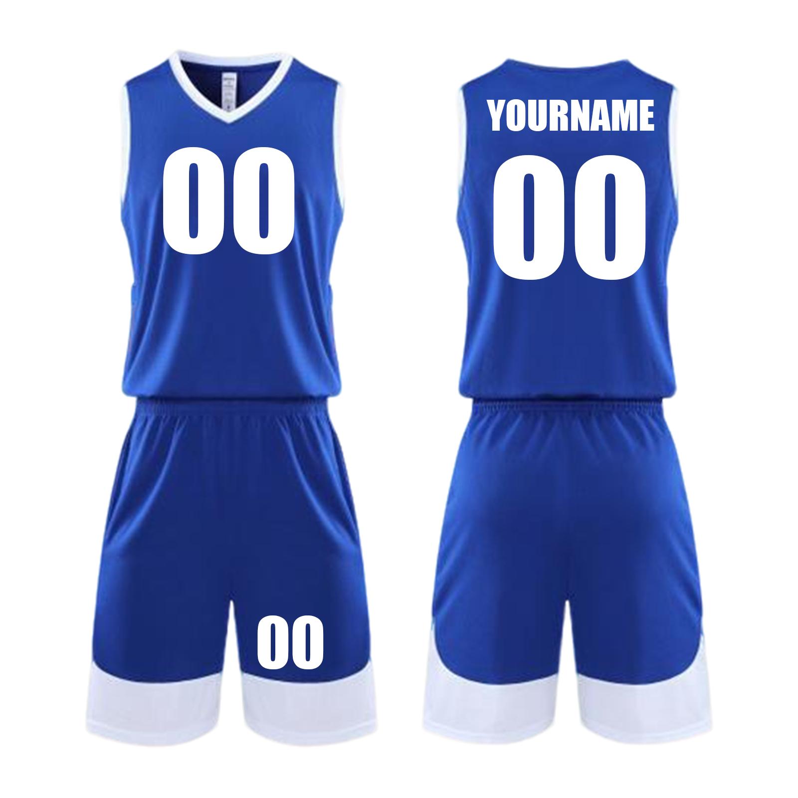 Men Basketball Uniform Set Sleeveless V Neck Athletic Jersey and Shorts Quick Dry Sportswear for Training Competition Team XXXS синій
Men Basketball Uniform Set Sleeveless V Neck Athletic Jersey and Shorts Quick Dry Sportswear for Training Competition Team XXXS синій