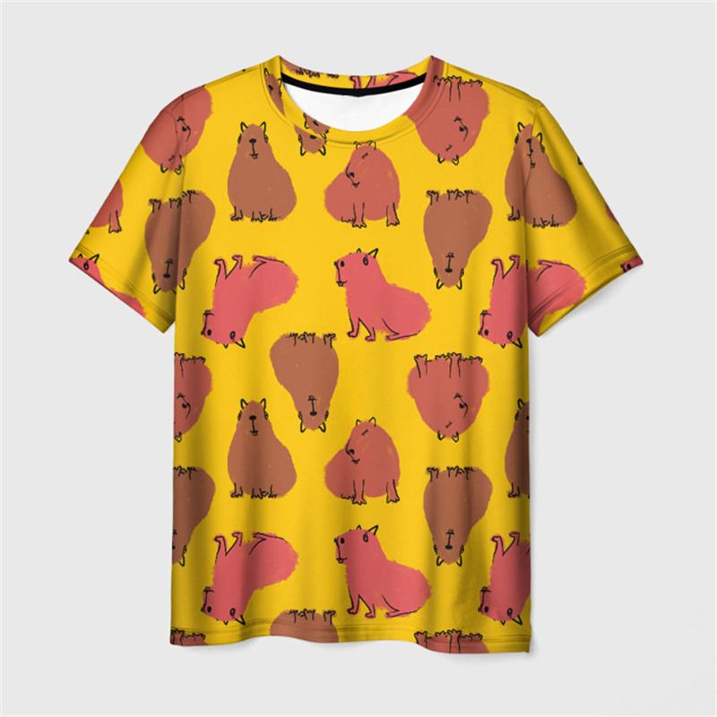 Новая футболка Harajuku с принтом в виде милого животного Capybara 3D для детей, забавная уличная одежда с короткими рукавами, модные футболки Y2k, одежда, топы 4XL
Новая футболка Harajuku с принтом в виде милого животного Capybara 3D для детей, забавная уличная одежда с короткими рукавами, модные футболки Y2k, одежда, топы 4XL