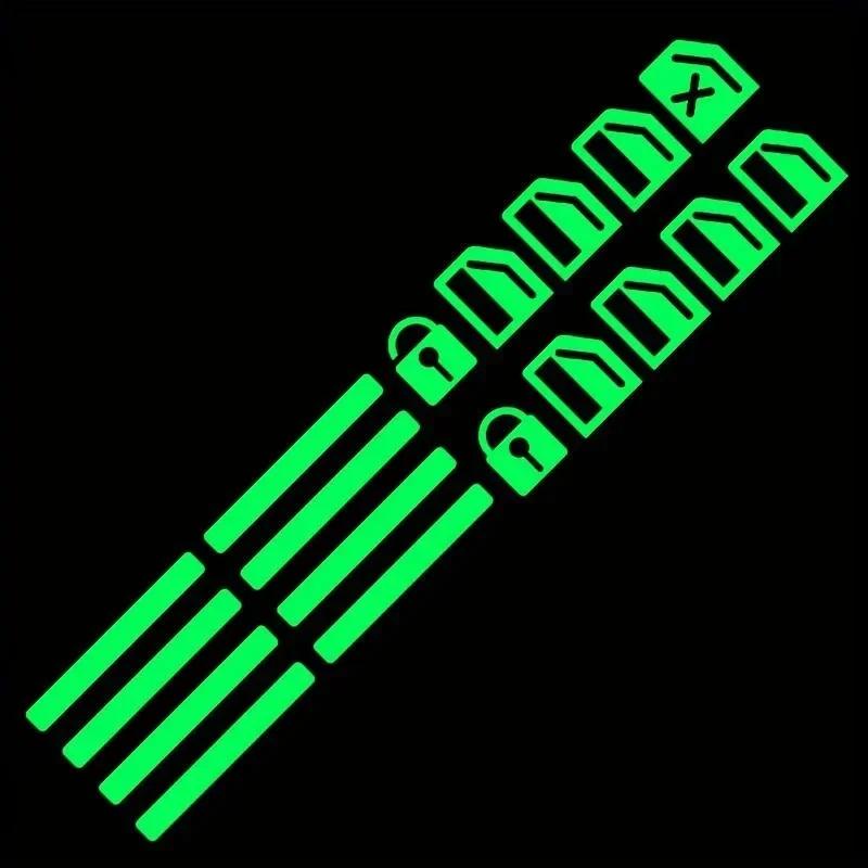Fluorescent Car Decals Stickers for Car Door Handle Button Switch Window Lift Stickers Car Gadgets Accessories зелений
Fluorescent Car Decals Stickers for Car Door Handle Button Switch Window Lift Stickers Car Gadgets Accessories зелений
