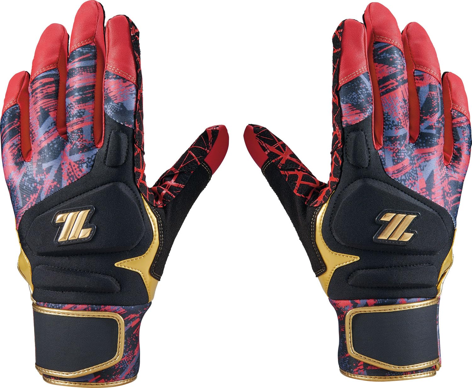 ZETT Baseball Batting Graphic Grip General Black x Red Size M Gloves, Glove, Ambidextrous, Use, (1964), (BG18523B)
ZETT Baseball Batting Graphic Grip General Black x Red Size M Gloves, Glove, Ambidextrous, Use, (1964), (BG18523B)