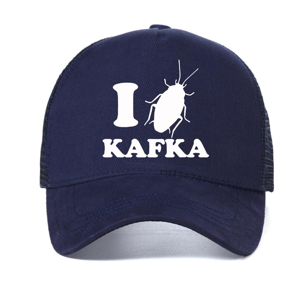 I Love Franz Kafka Print baseball cap Classic Female New Womens Fashion Casual hat outdoor casual adjustable mesh trucker hats Adjustable темно-синього кольору
I Love Franz Kafka Print baseball cap Classic Female New Womens Fashion Casual hat outdoor casual adjustable mesh trucker hats Adjustable темно-синього кольору