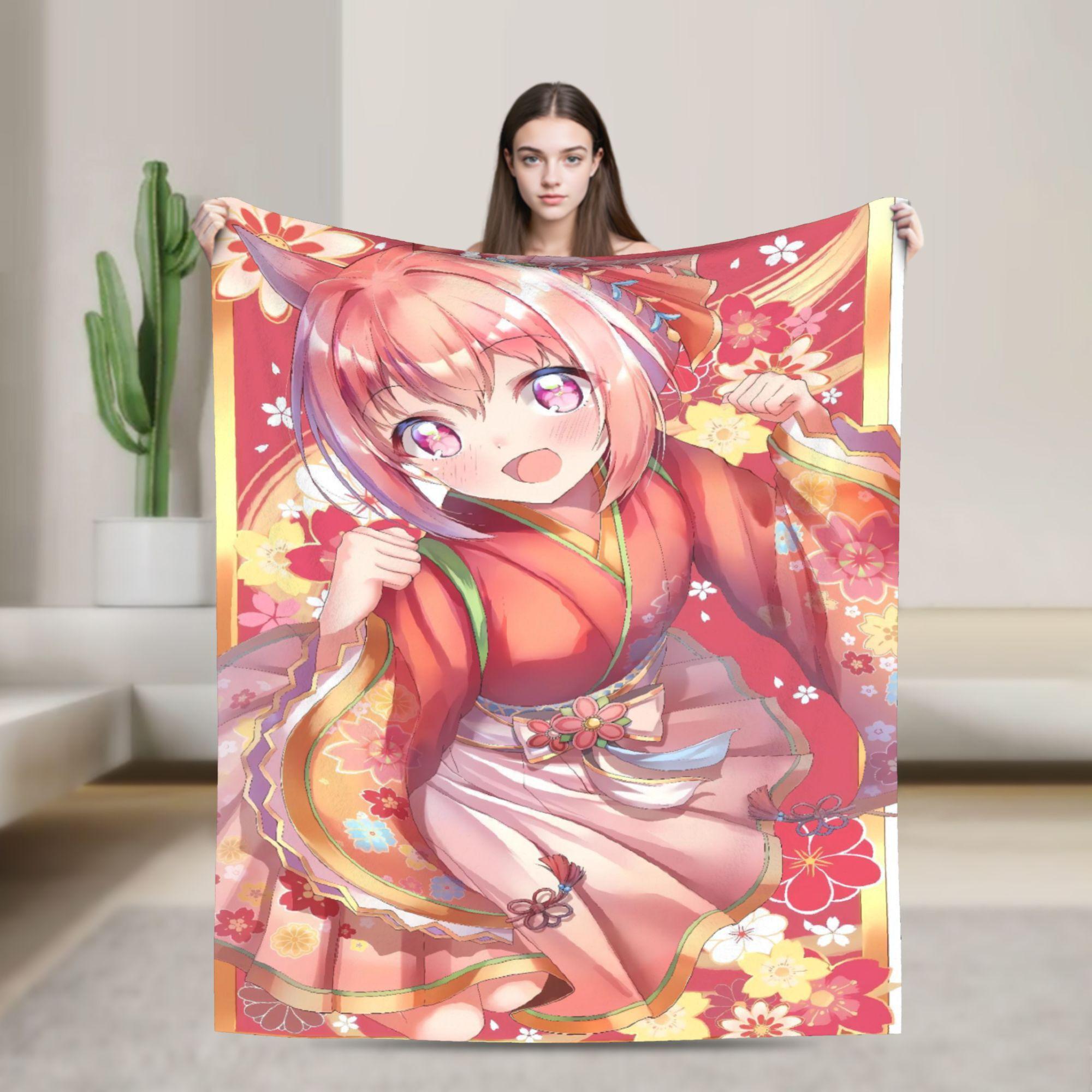Haru Urara Umamusume Anime Print Flannel Blanket Warm Throw Blanket for Couch Chair Camping Pattern Bedspread Sofa Bed Cover 75x90cm
Haru Urara Umamusume Anime Print Flannel Blanket Warm Throw Blanket for Couch Chair Camping Pattern Bedspread Sofa Bed Cover 75x90cm