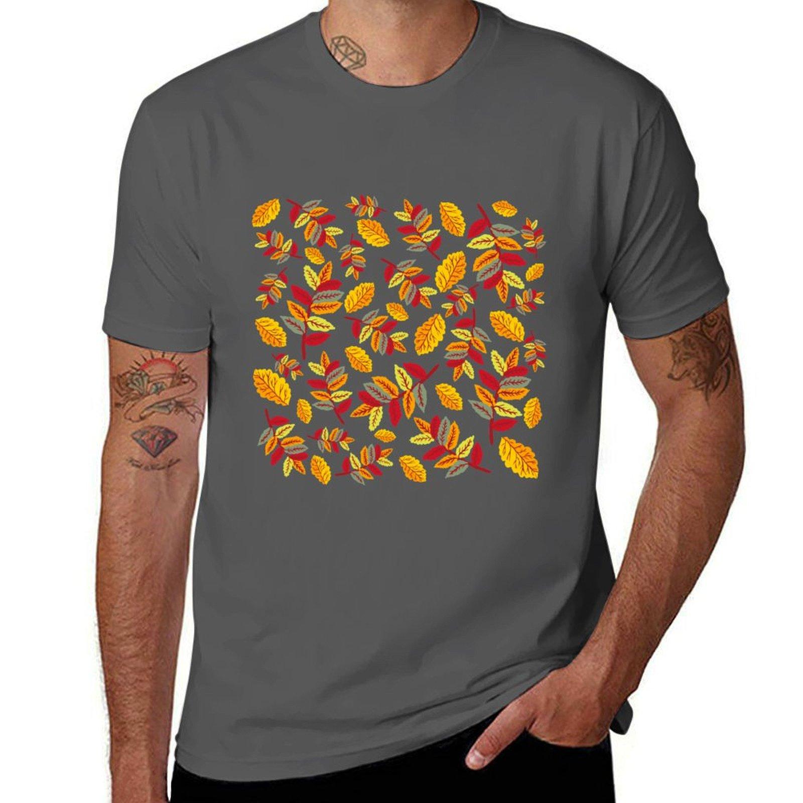 Autumn leaves T-Shirt cotton tshirt 100% t shirts for man slim fit t shirts designer T-Shirt 4XL
Autumn leaves T-Shirt cotton tshirt 100% t shirts for man slim fit t shirts designer T-Shirt 4XL