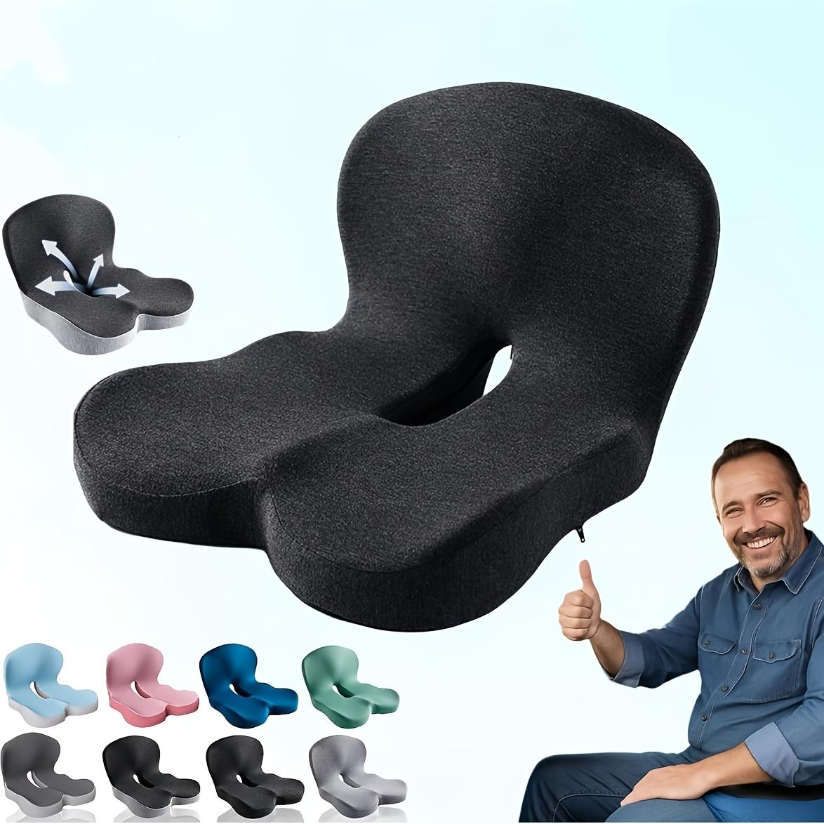 L-Shaped Memory Foam Cushion Ergonomic Office Chair Seat Pressure-Reducing Hip Waist Support Tailbone Pillow Car Seat Cushion чёрный
L-Shaped Memory Foam Cushion Ergonomic Office Chair Seat Pressure-Reducing Hip Waist Support Tailbone Pillow Car Seat Cushion чёрный
