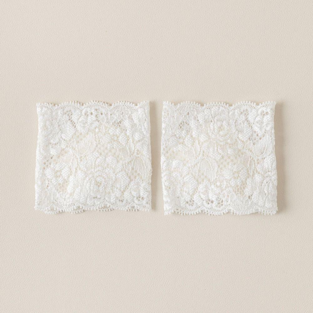 Носки на ладонь Однотонные Кружевные Уход за ногами Носки с разделителями для пальцев Сетчатые Полупальцевые Стельки Носки с пятью пальцами белый